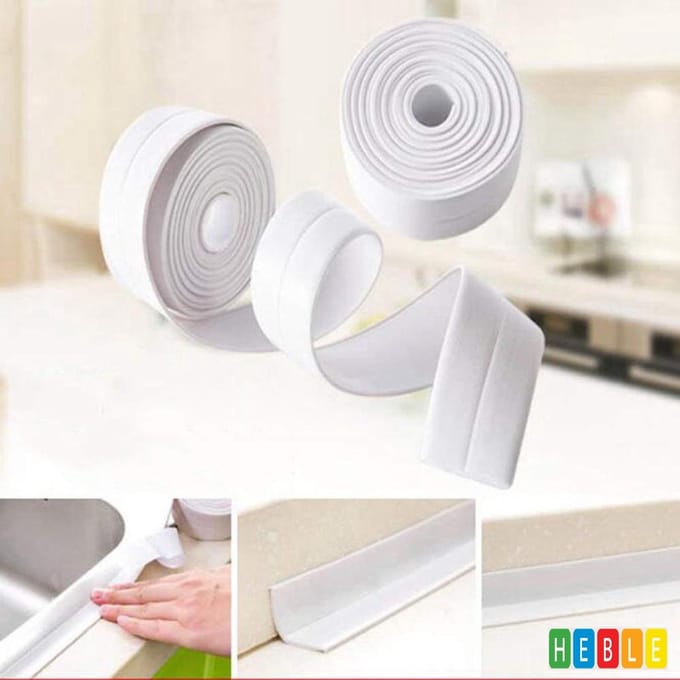 Heble® - "Universeel Afdichttape - 3.8CM - 3.2M - Zelfklevend - Watervast - Wit"