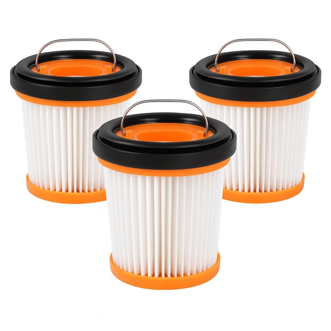 3x Filter geschikt voor Shark WV200, WV200EU, WV201, WV205, WV220 Kruimelzuiger