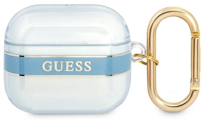 GUESS GUA3HHTSB AirPods 3 cover blue/blue Strap Collection