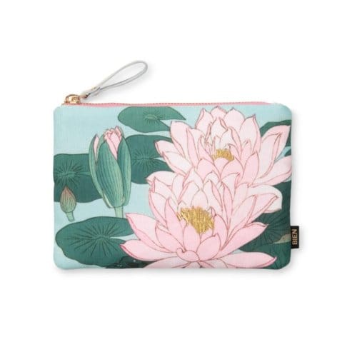 Bien moves etui plat, ohara koson - bloeiende waterlelie