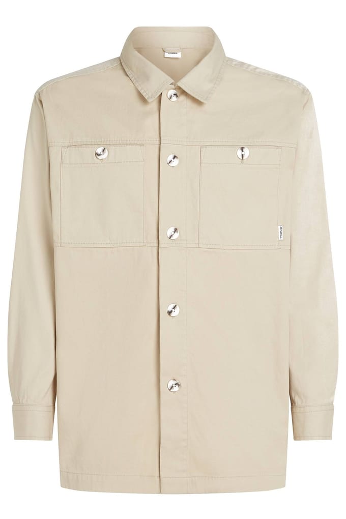 O'Neill  Twill Overshirt Atmosphere Taglia: M | Maglie a manica lunga Outlet | Donna