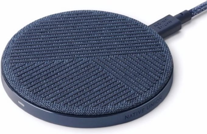 Native Union Drop Wireless Charger 10W blauw