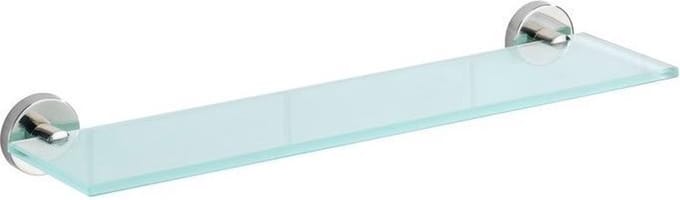 Wenko Doucherek Bosio 46,5 X 5,5 X 13,5 Cm Glas/rvs Transparant
