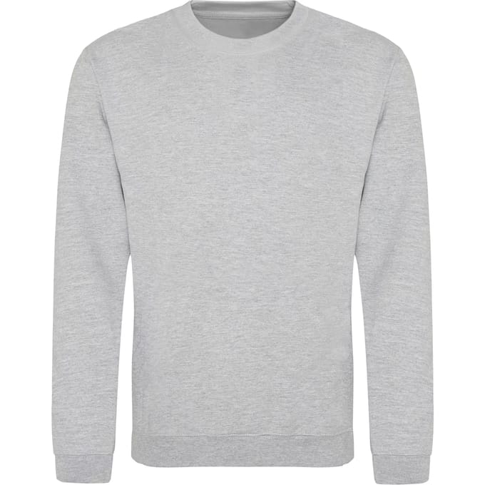 Just Hoods - AWDis Sweat - Heather Grey maat M