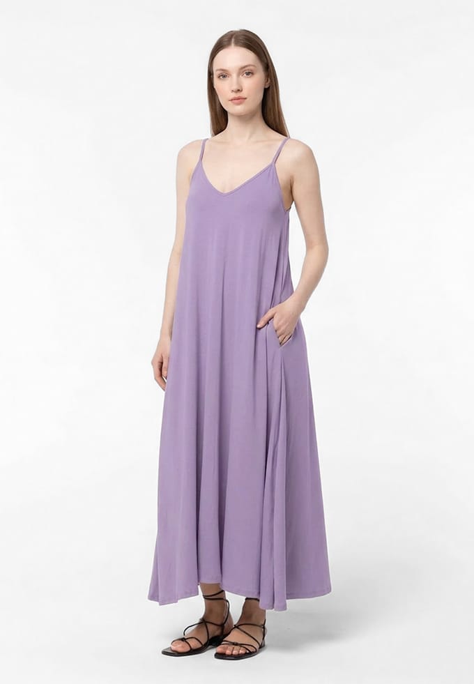 Chloe Long Dress VIOLET