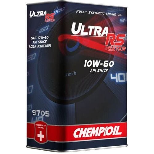 Motorolie CHEMPIOIL Ultra RS+ Ester 10W60 4L
