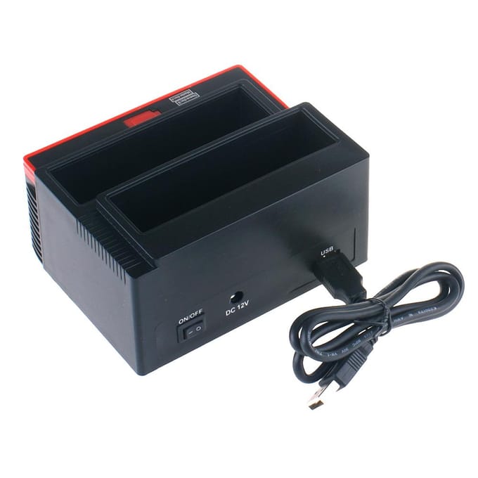 Sata HDD-dockingstation US Plug