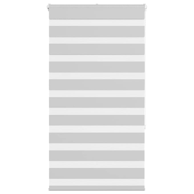 vidaXL - Zebra - rolgordijn - 75x150 - cm - stofbreedte - 70,9 - cm - lichtgrijs