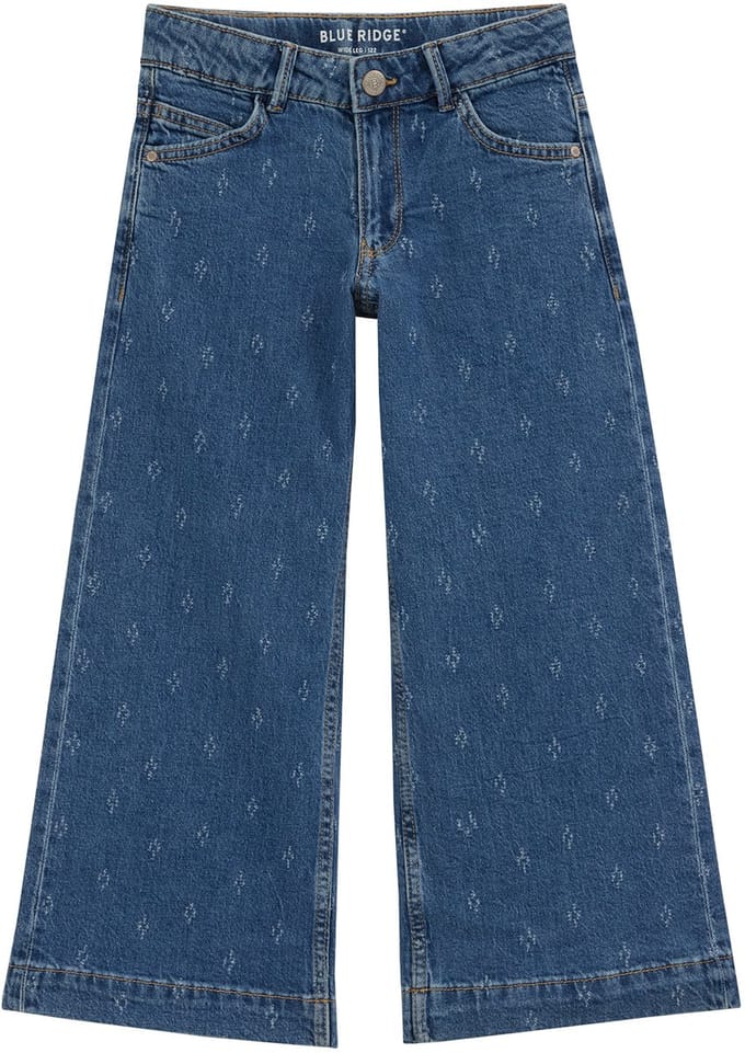 WE Fashion Meisjes wide leg jeans