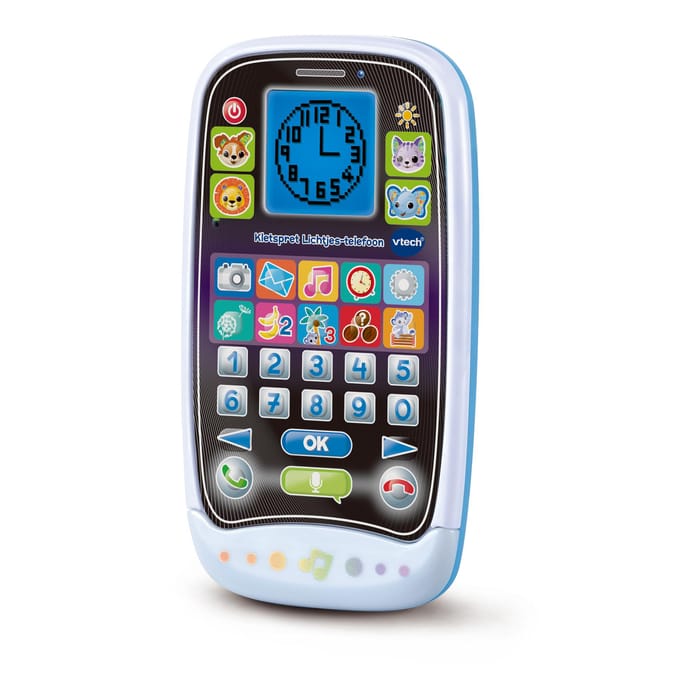 VTech educatief speelgoed Kletspret Lichtjes-Telefoon multicolor.