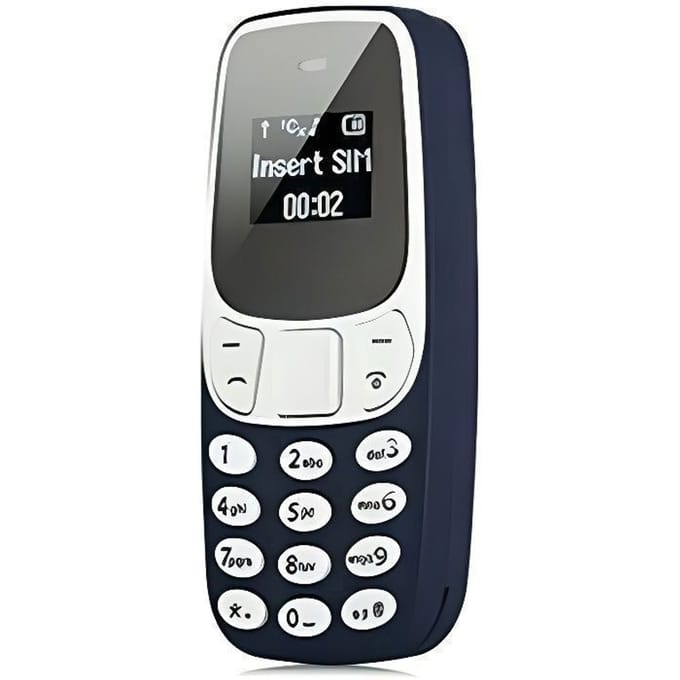 Mini Téléphone Portable L8star BM10 indétectable 2 sim MP3 Bluetooth débloqué blauw