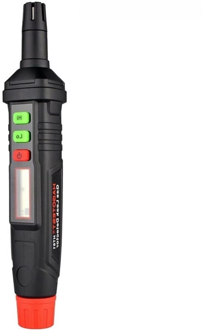 Luchtkwaliteitsmonitor - Gasdetector - Veiligheid Controleren - Meetbereik 1000ppm - 180mm - Zwart