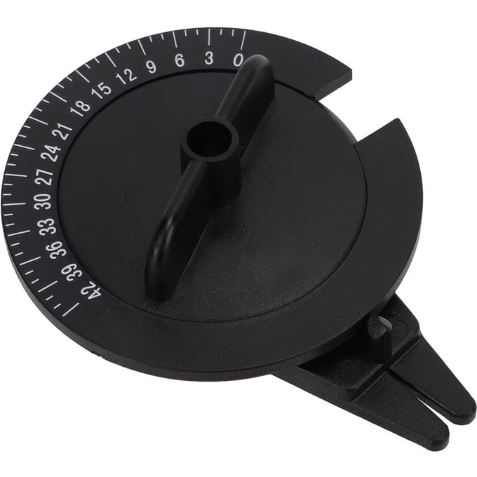 Badminton Racket Spanning Kalibrator Plastic Badminton Racket Snaar Meter Snaar Machine Gereedschap Zwart black