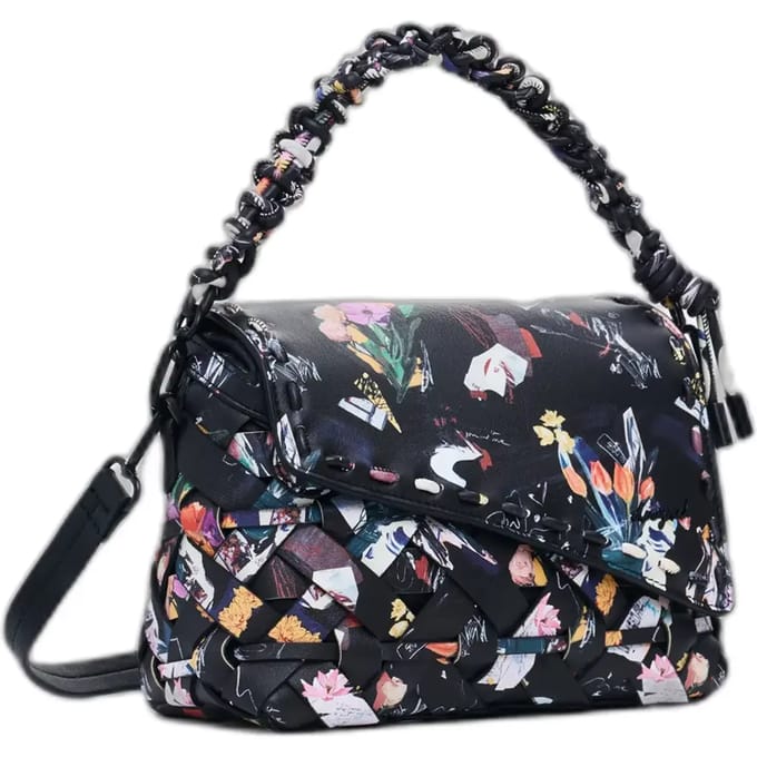 Desigual schoudertas Osmio Phuket Mini Hand Bag Black zwart