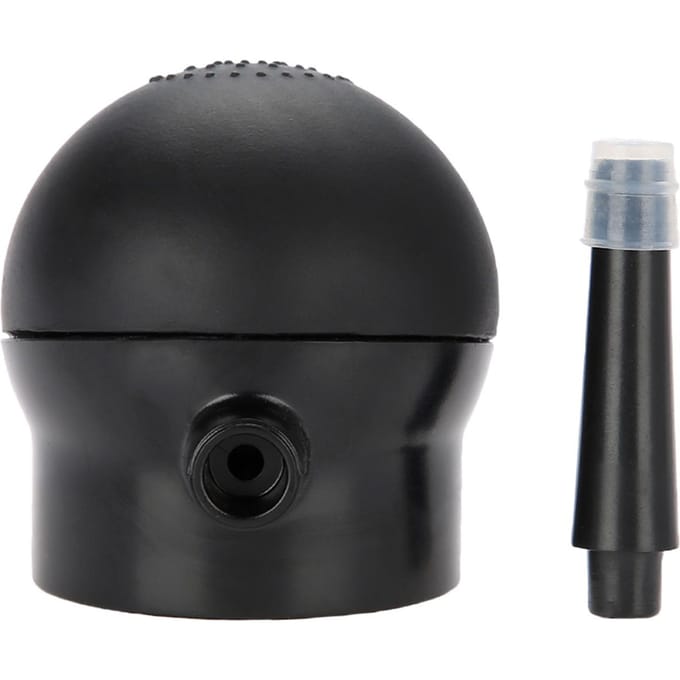 Haaropbouwvezel Pompmondstuk Haardunner Haardvezelspray Applicator black