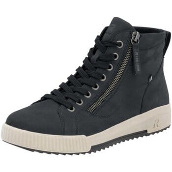 Rieker dames veterboot - Blauw - Maat 36