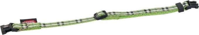 Nobby halsband geruit groen 20-35 x 1 cm - 1 st