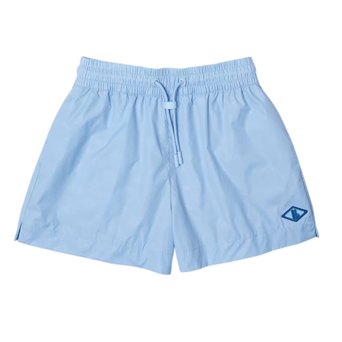 Lacoste Dames Fleece Casual Shorts (Blauw)