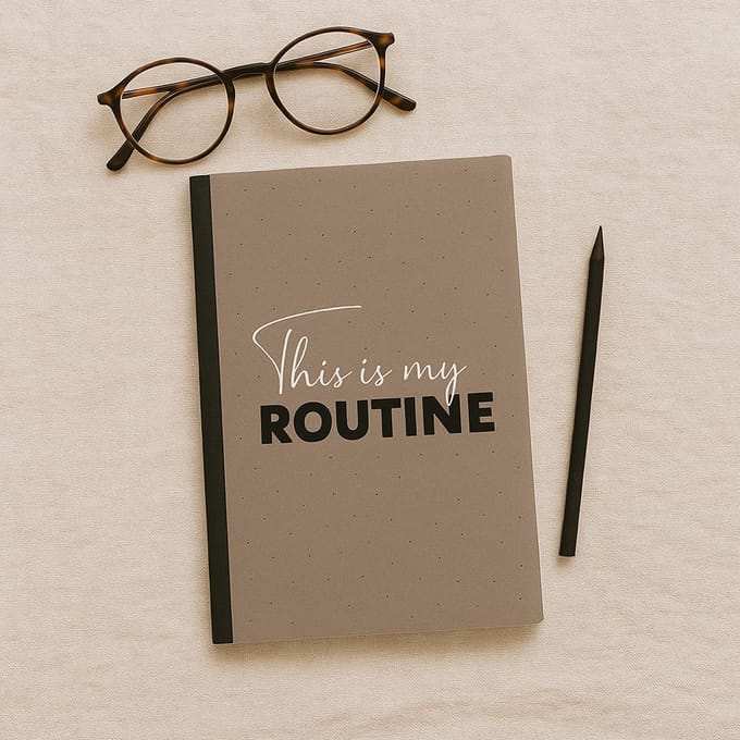 MOODZ design | Routine & Habit tracker boekje | A5 formaat | Plannen