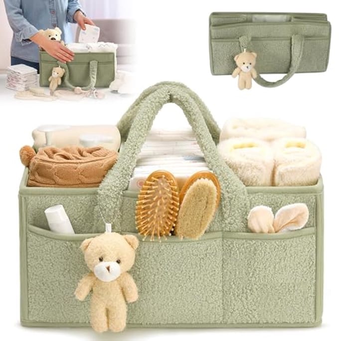Draagbare Luierorganizer voor Pasgeborenen - Multifunctionele Opbergoplossing voor Baby's