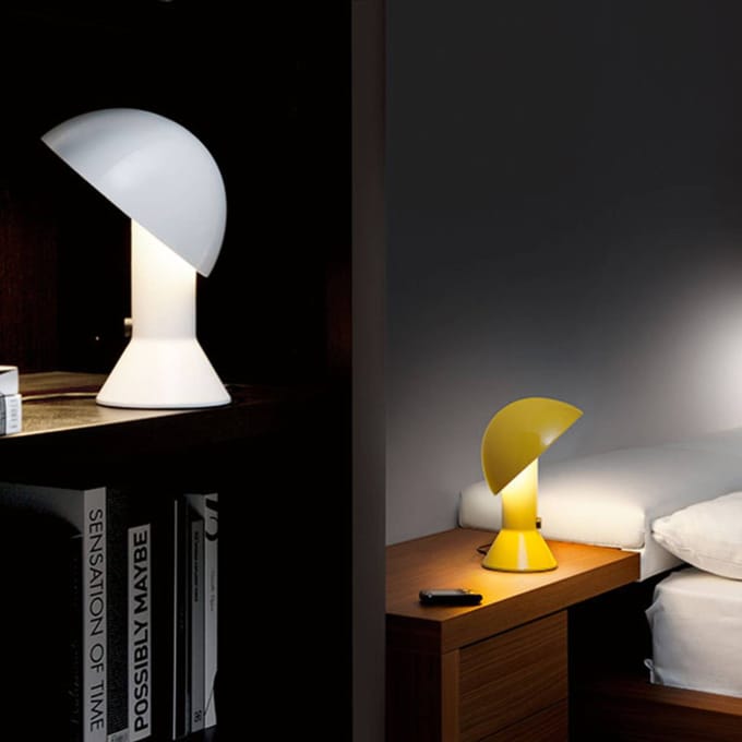 Martinelli Luce Elmetto - Tafellamp, geel