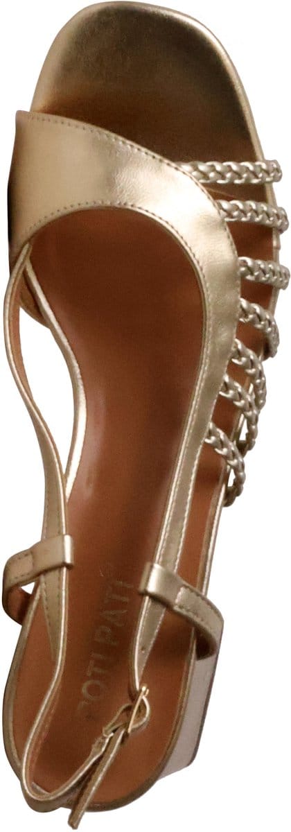 Sandalen met hak