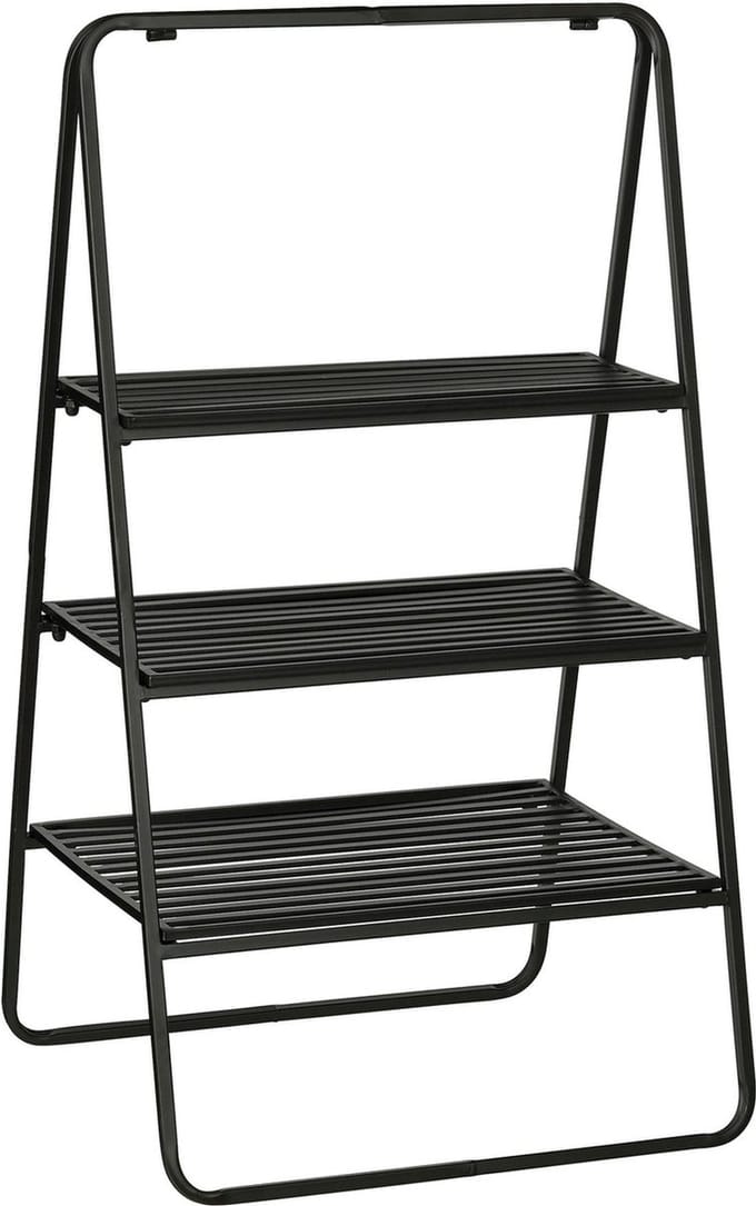 Mica Decorations Plantentafel Greenrax - 55x42x100 cm - IJzer - Zwart