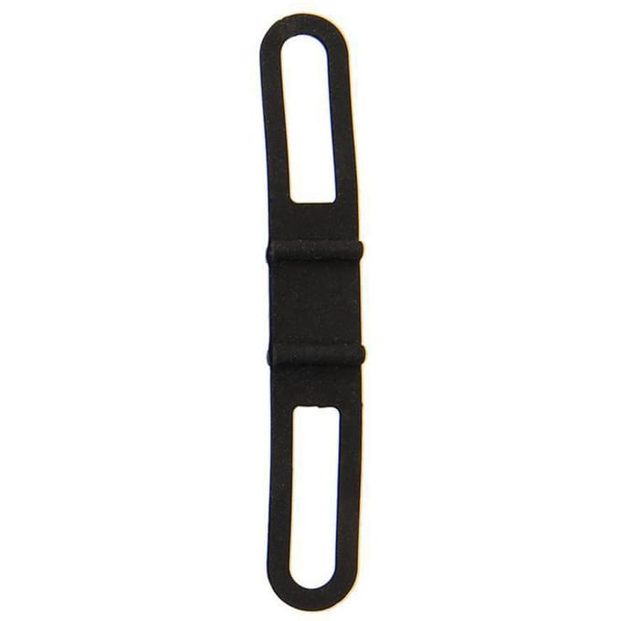 Nieuwe Mountainbike Hoge Elastische Siliconen Rubberen Band Universele Fietsband Tie Light Met zwart