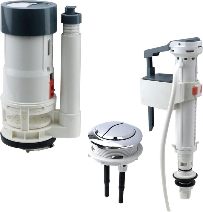 Universele Dubbele Spoelknop voor Toilet – Complete Reparatie Set