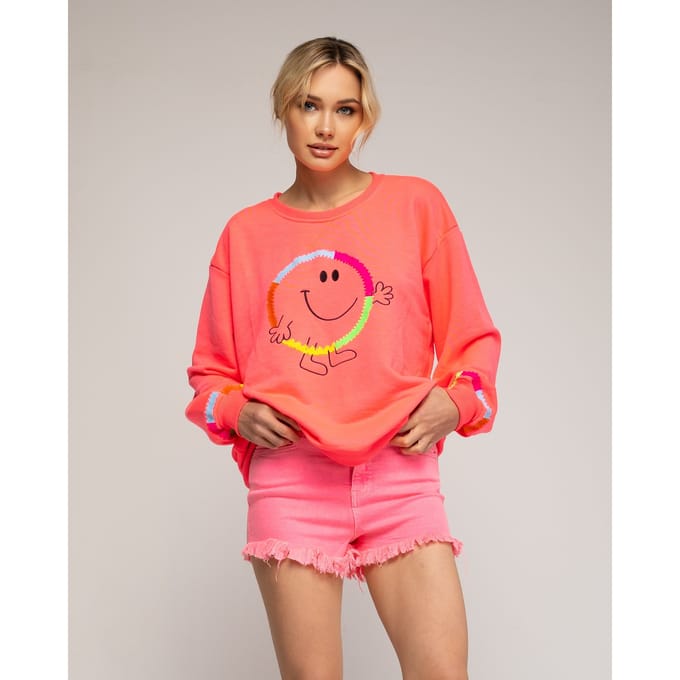 Sweatshirt "glimlach