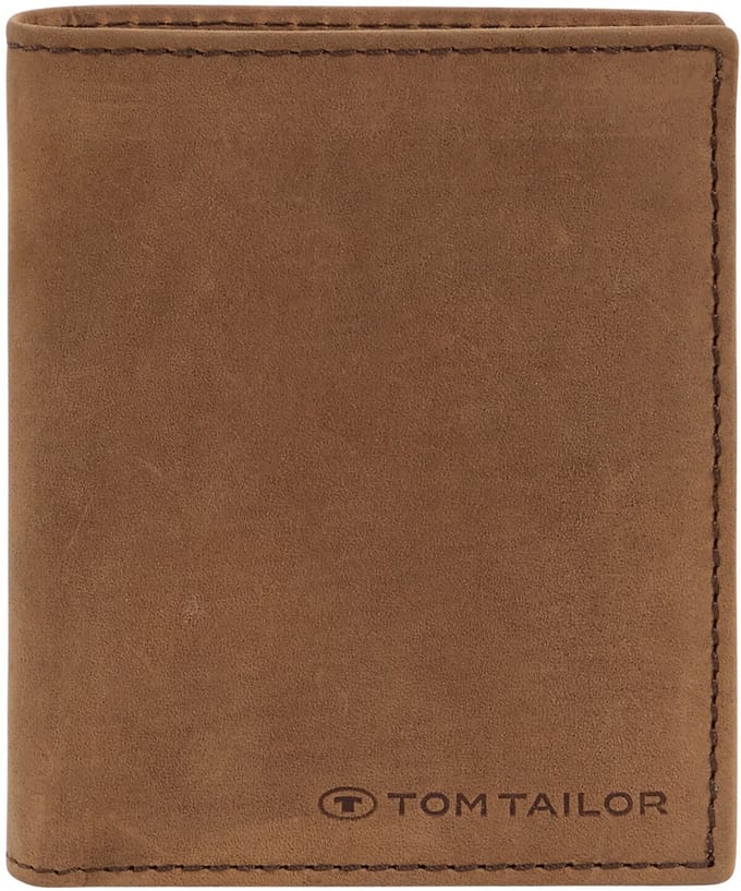 Tom Tailor - TTRON leren portemonnee - Maat ONESIZE - braun / brown