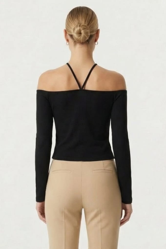 IRO Paris Grenade Top Black Größe: XS | Longsleeves Outlet | Damen | Schwarz