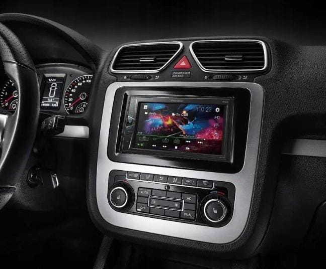 Pioneer DMH-G220BT – 2-DIN multimedia autoradio met 6,2″ touchscreen, Bluetooth & USB – 13-bands equalizer – Mechavrij
