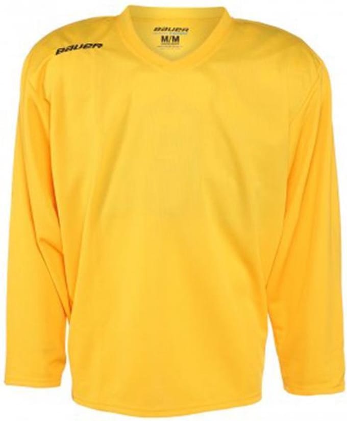 IJshockey Training shirt Yth XL Bauer geel/goud