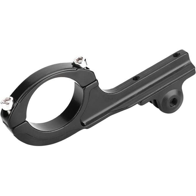Support de Clip de Vélo en Forme de Q Support Fixe pour Accessoires de Caméra de Sport Gopro Hero543+ gray