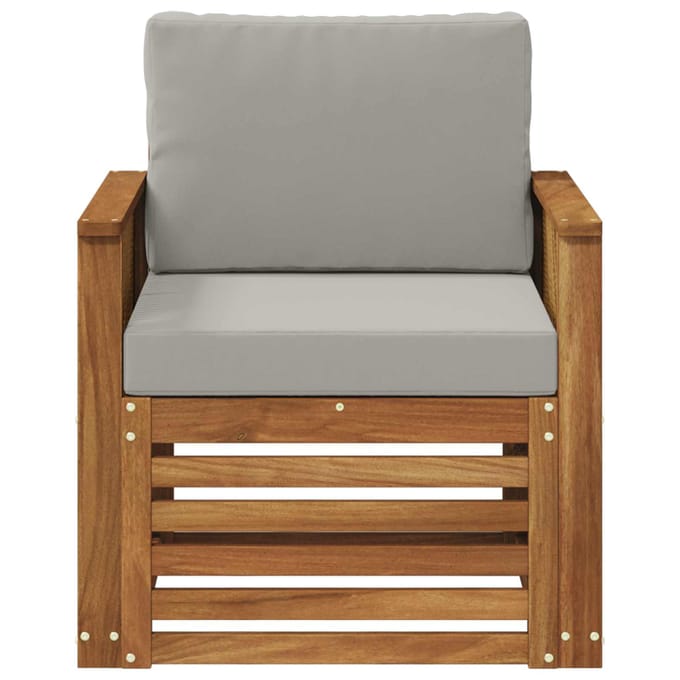 vidaXL - Buiten - Midden - Sofa - Naturel