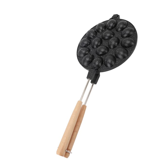 Koekjesvorm 16 Gaten Anti-aanbak Ovale Vorm Koekjesvorm Maker voor Thuis Bakkerij Stijl 1 black
