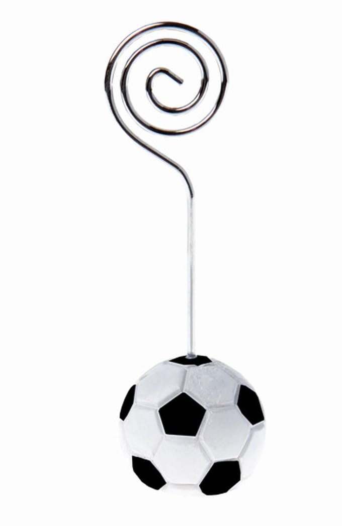 SANTEX - 4 voetbalplaatskaartjes 3 x 9 cm