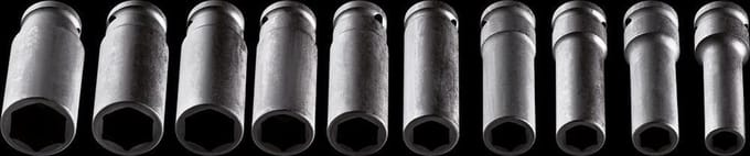 NEO - Dopsleutelset - 10-24 mm - CrMo - 10-delig