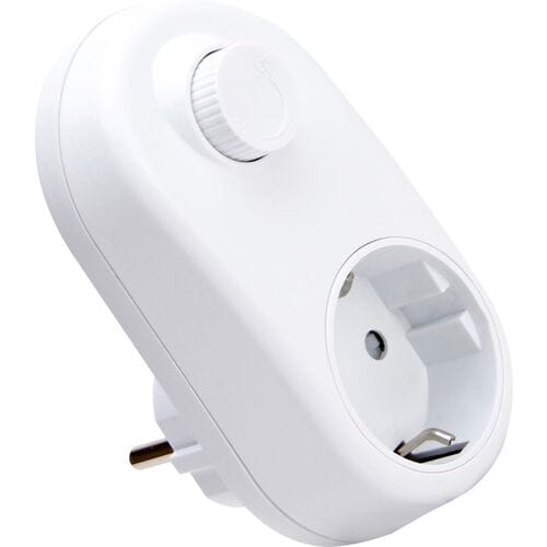 Kopp Tussenstekker Met Ra En Dimmer Led 3-24w, Wit