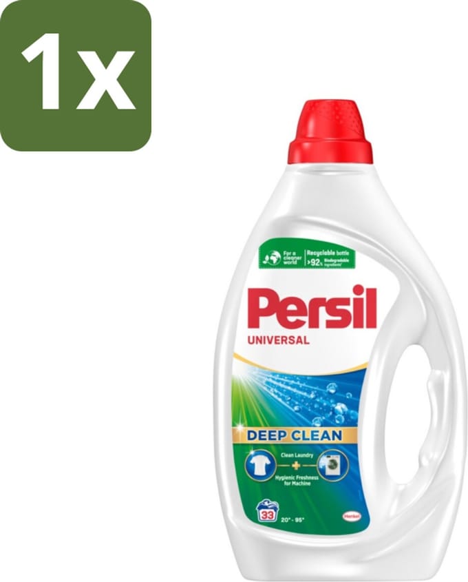 Persil Wasmiddel Gel 33 Wasbeurten Universal 1,485 liter - 1 stuk