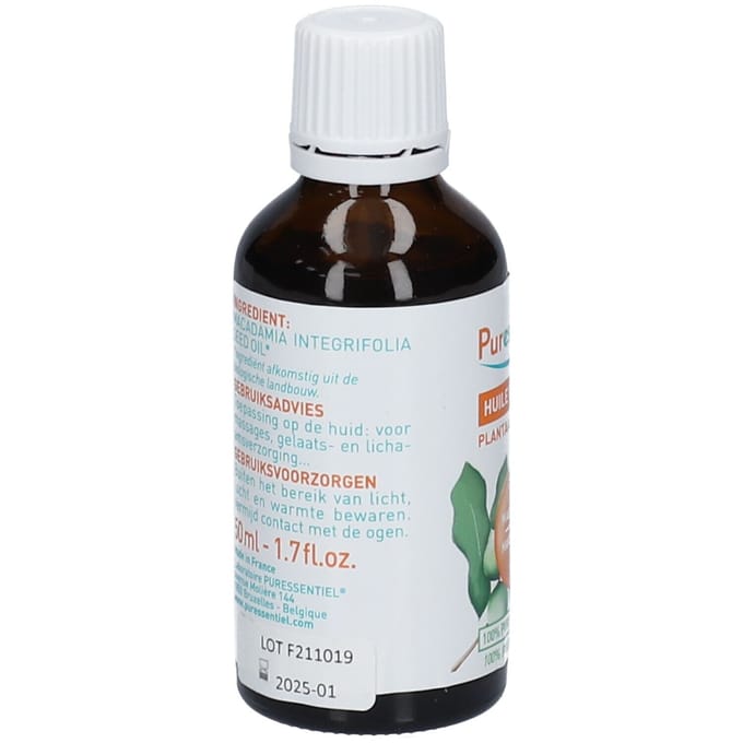 Puressentiel Macadamiaolie (Macadamia Integrifolia) Biologisch 50 ml