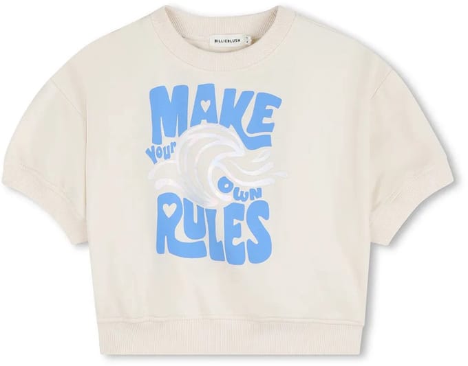 Billieblush U21739 Sweatshirt Beige 16 Years Meisje