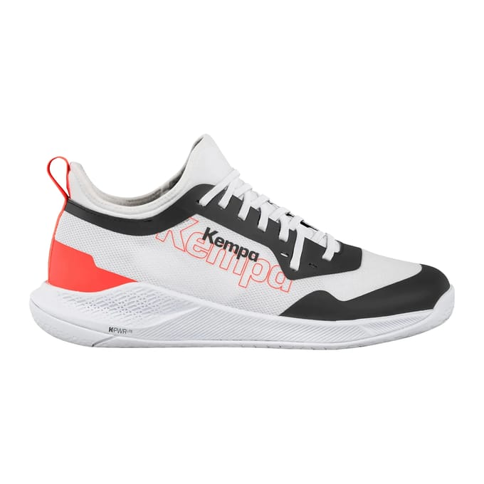Kempa Kinder Kourtfly Jr Indoor Sneaker 200868212 White Black Fluo