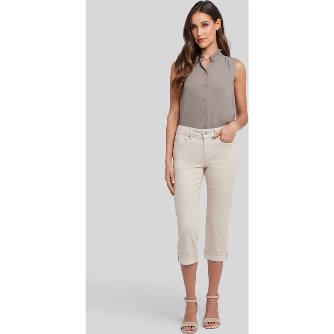 Marilyn Straight Crop Jeans In Cool Embrace® Denim