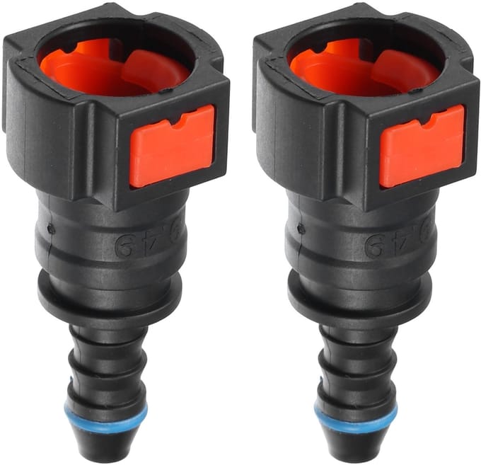 Cosensi - Dailygoods - Brandstofleiding Snelsluitconnector voor Auto's (Set van 2)