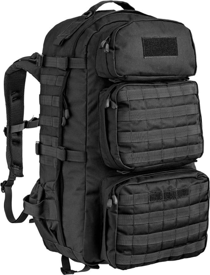 Defcon 5 rugzak Ares modulair backpack 50 liter - Black - Zwart