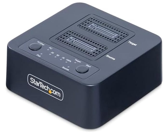 M.2 NVMe Drive Duplicator - Standalone SSD Cloner en USB 3.2 Dock