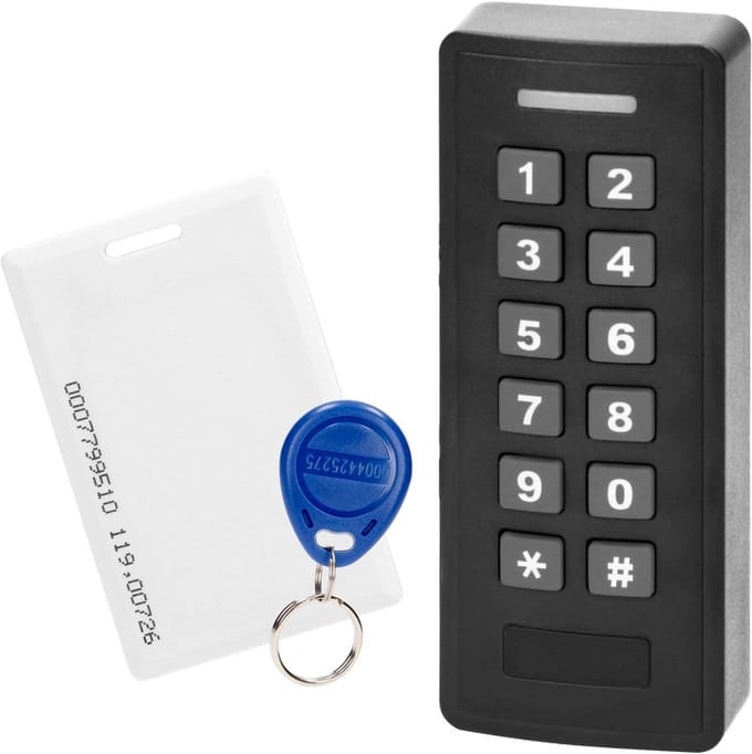RFID Cijfercode Deurslot met Kaart- en Sleutelhangerlezer