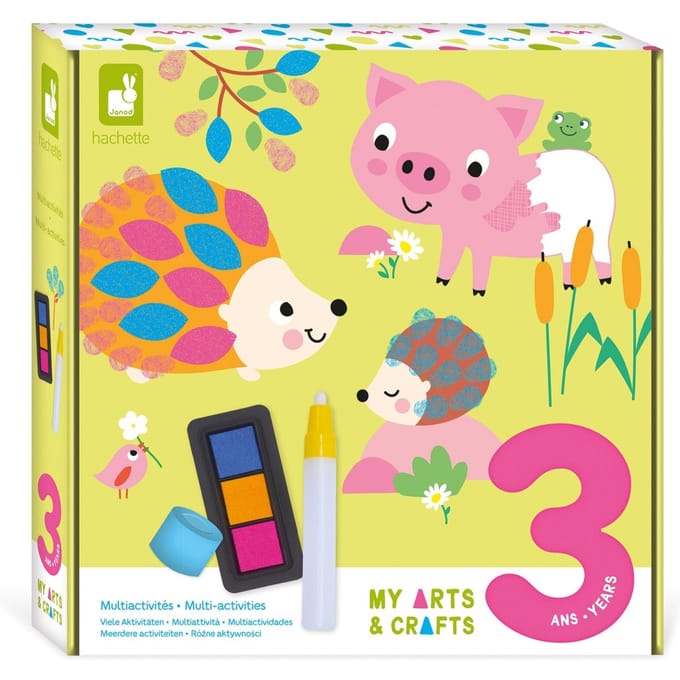 Janod - My Arts & Crafts - Multiactiviteiten knutselset